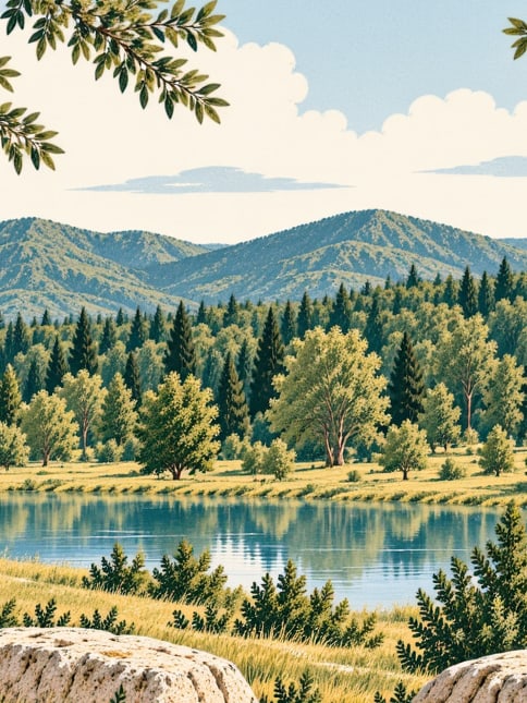 Zeichnung: Naturpark İl Ormanı, Sakarya