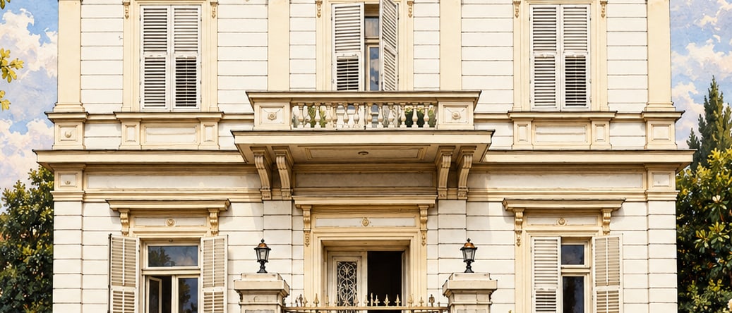 İlhan Koman Mansion çizimi, Edirne