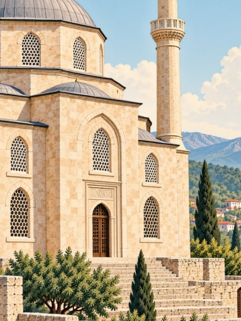 Ilustración: Mezquita de Ilıca, Bolu