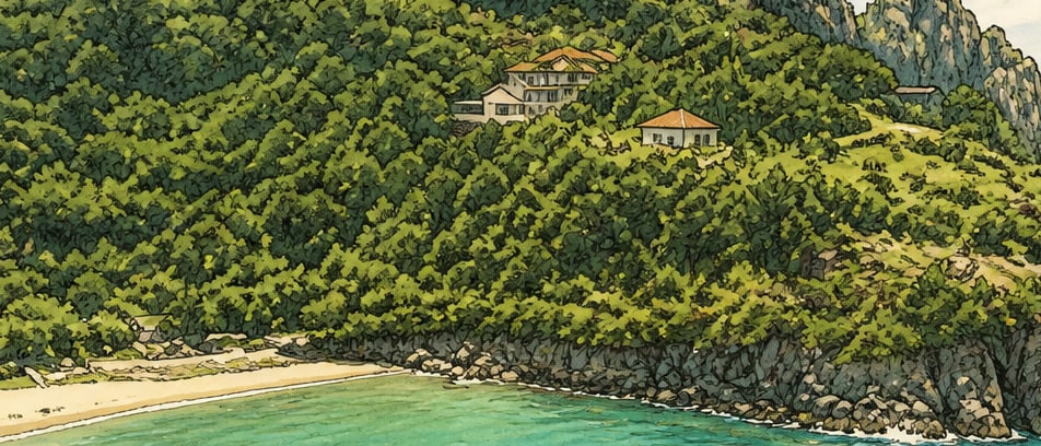 Ilıksu Beach çizimi, Zonguldak