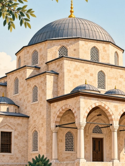 Zeichnung: İmaret-Moschee, Karaman