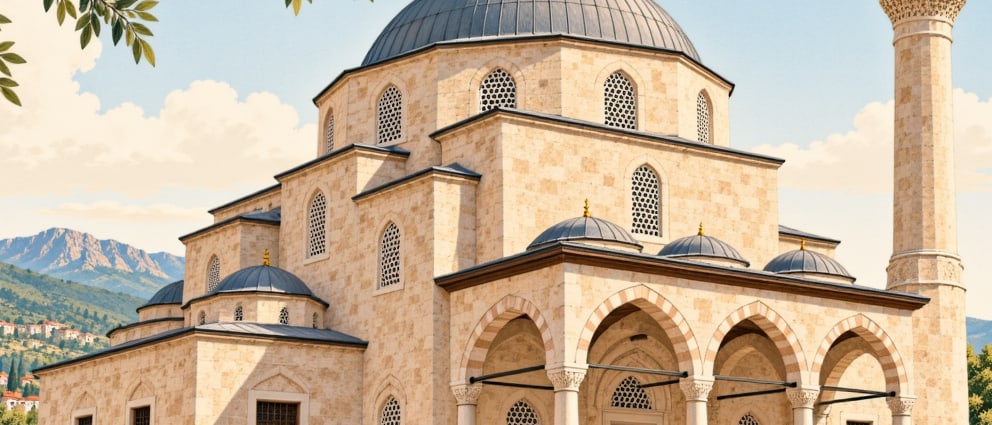 İmaret Mosque çizimi, Karaman