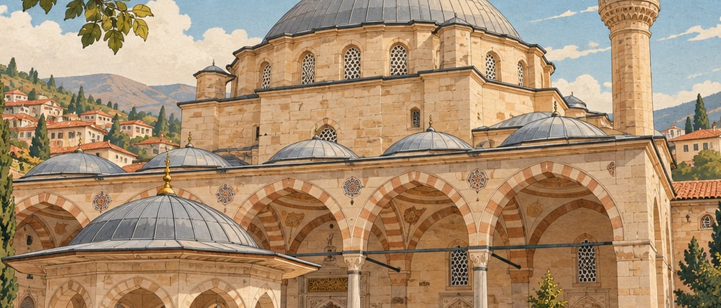 İmaret Mosque çizimi, Bolu
