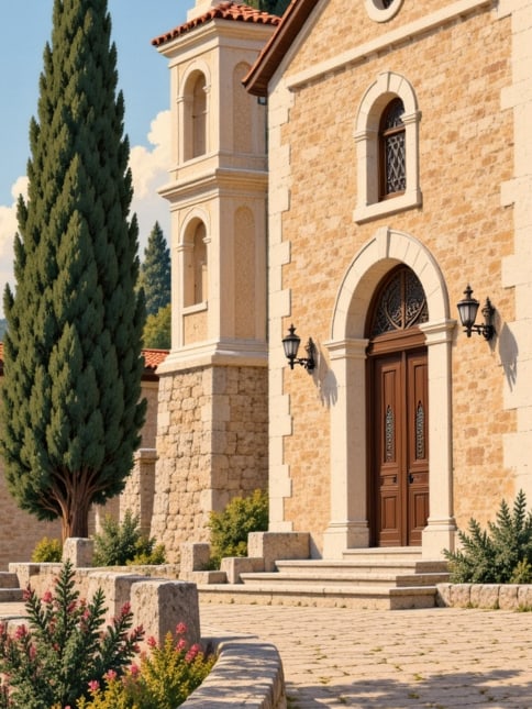 Zeichnung: İmera-Kloster, Gümüşhane