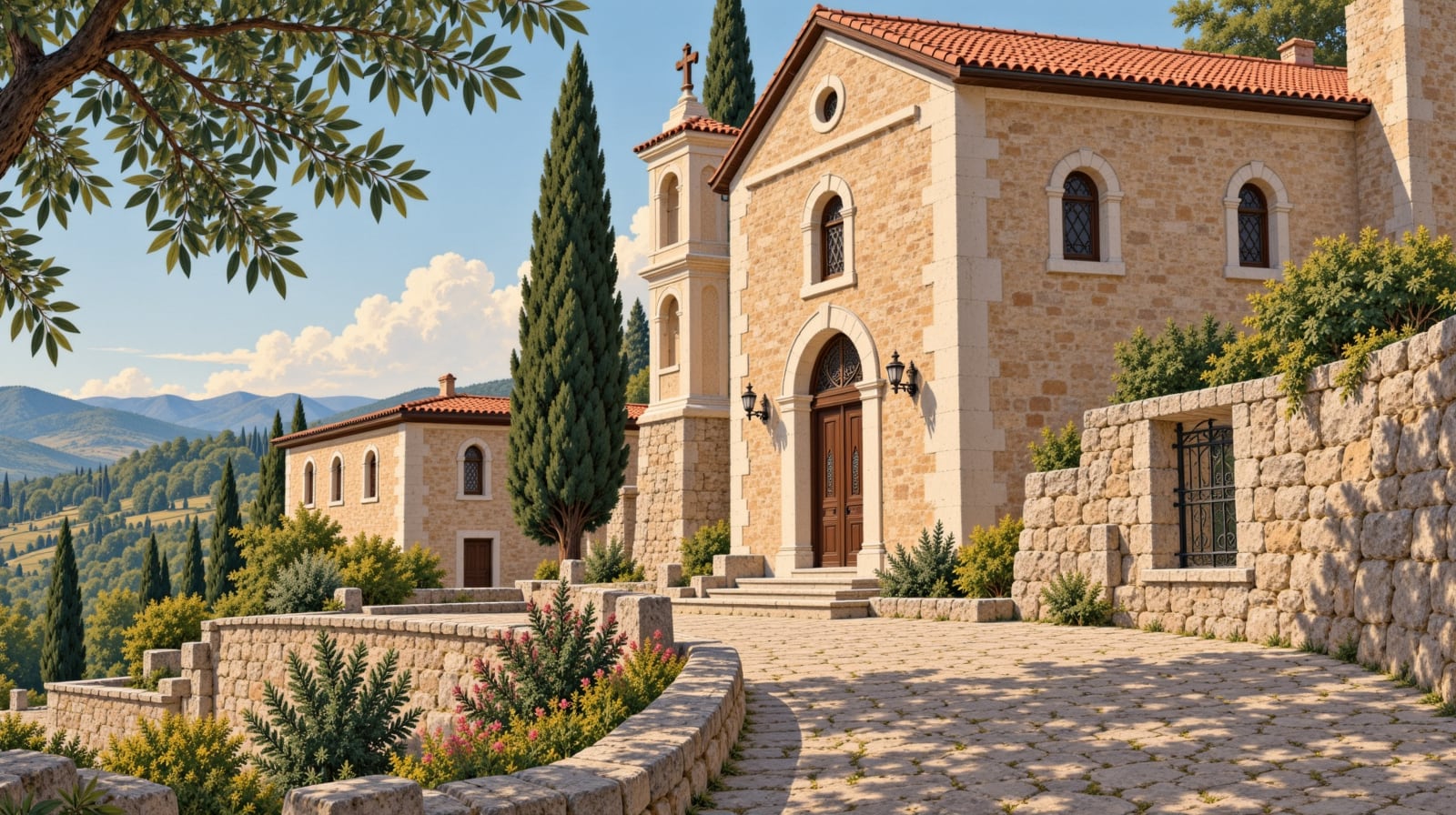 İmera Monastery çizimi, Gümüşhane