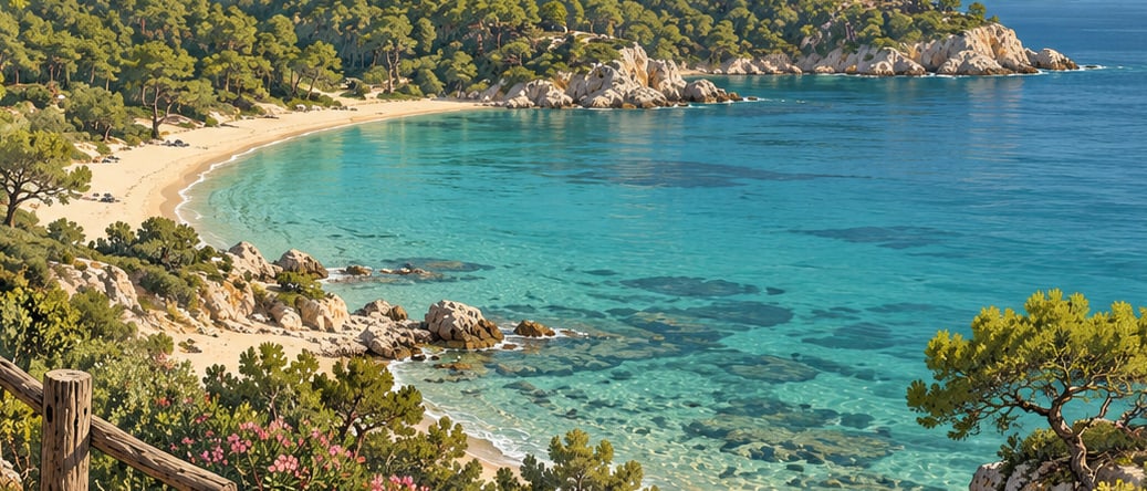 İnbükü Nature Park çizimi, Muğla