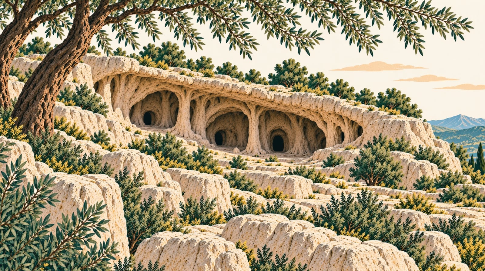 İncesu Cave çizimi, Karaman