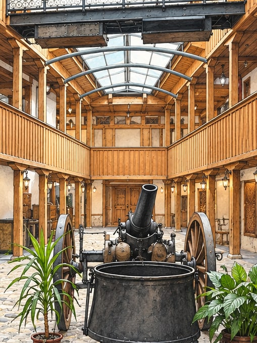 Zeichnung: İnegöl-Stadtmuseum, Bursa