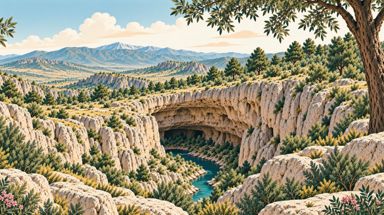 İnsuyu Cave çizimi, Burdur