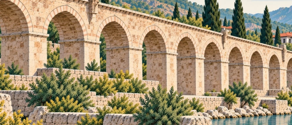 Irgandı Bridge çizimi, Bursa