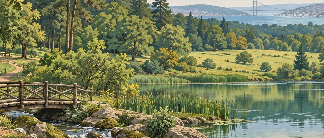 Irmak Nature Park çizimi, İstanbul