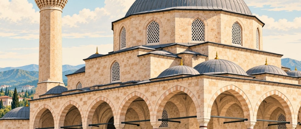 İskender Paşa Mosque çizimi, Bitlis