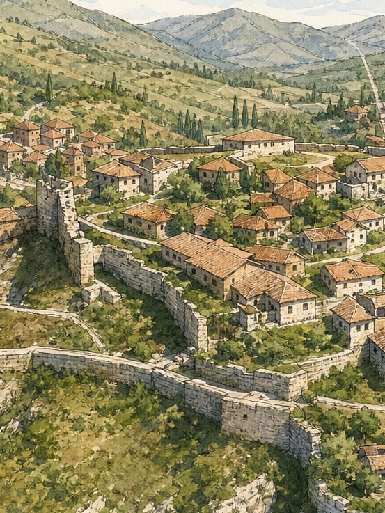 Zeichnung: İskilip-Burg, Çorum