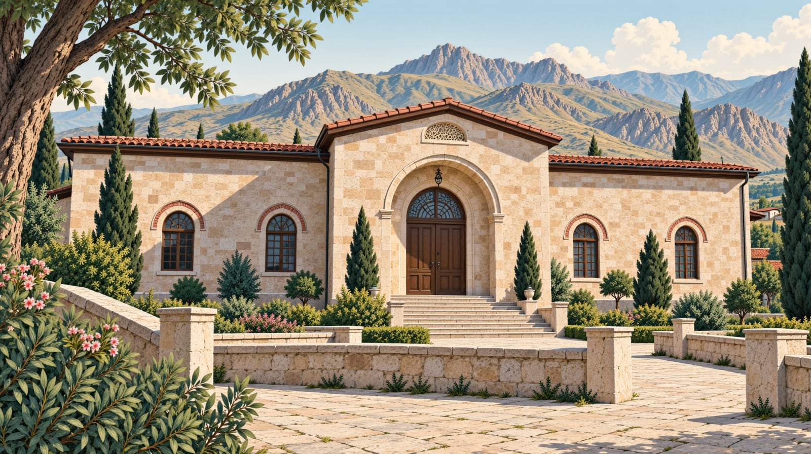 İsmail Ebul-iz El Cezeri Museum çizimi, Şırnak