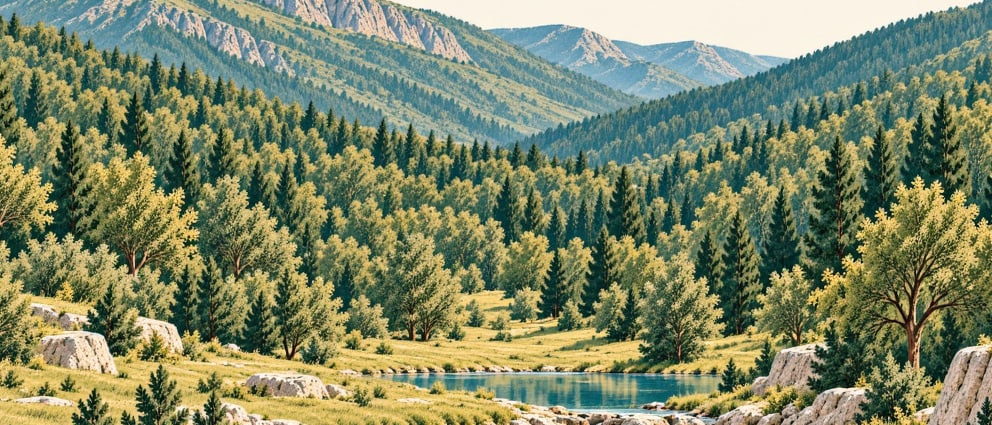Isparta Gölcük Nature Park çizimi, Isparta