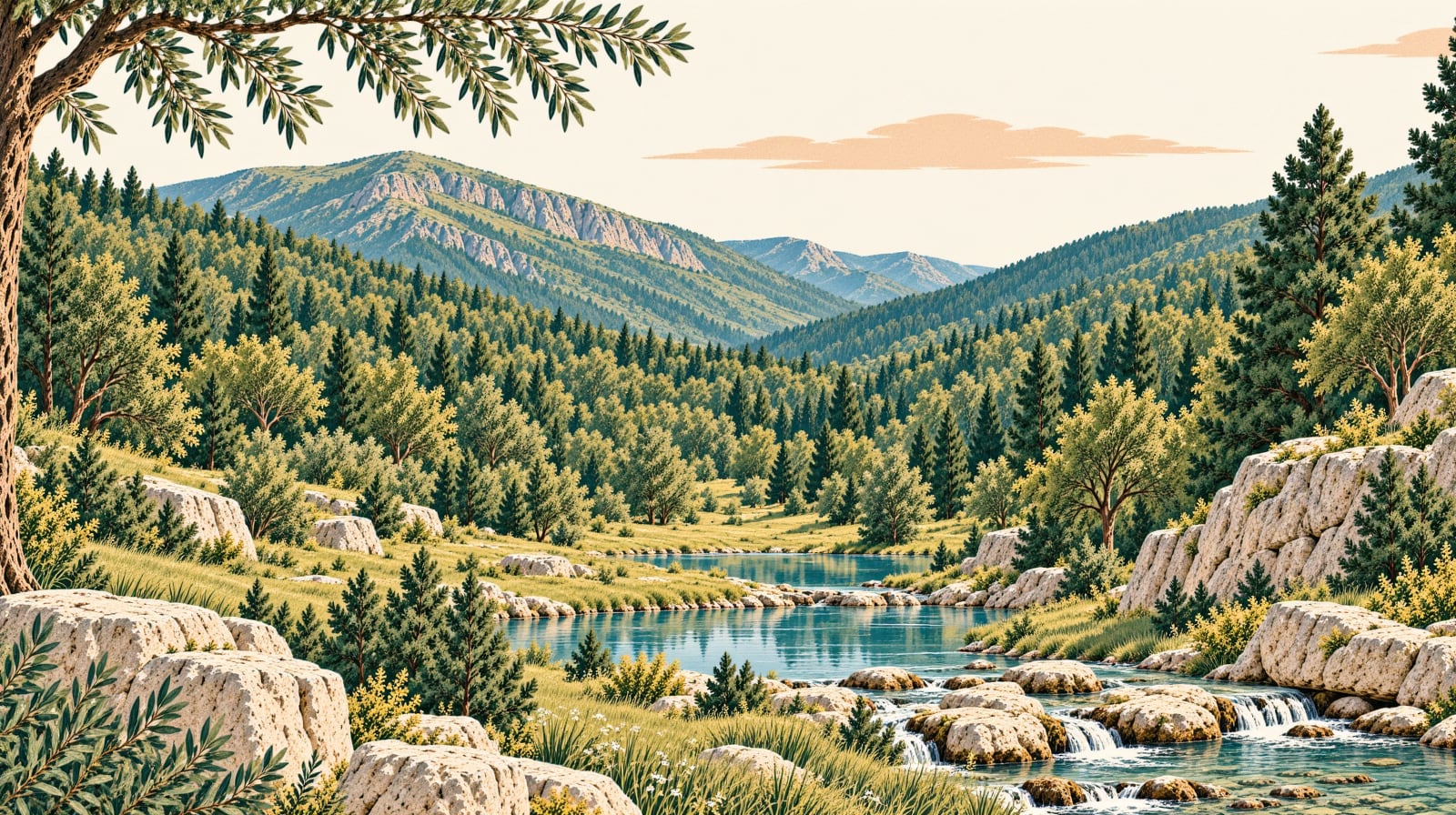 Isparta Gölcük Nature Park çizimi, Isparta