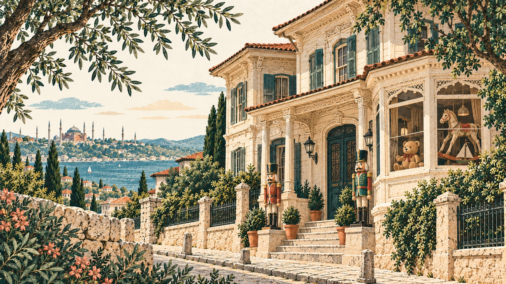 İstanbul Oyuncak Müzesi çizimi, İstanbul