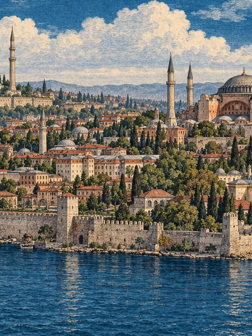 Ilustración: Áreas históricas de İstanbul, İstanbul