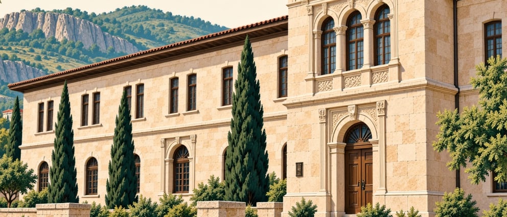 İstanbul University Geology Museum çizimi, İstanbul