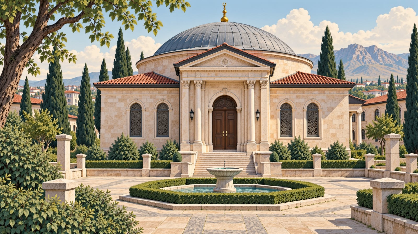 İstanbul University Rıdvan Çelikel Archaeological Museum çizimi, İstanbul