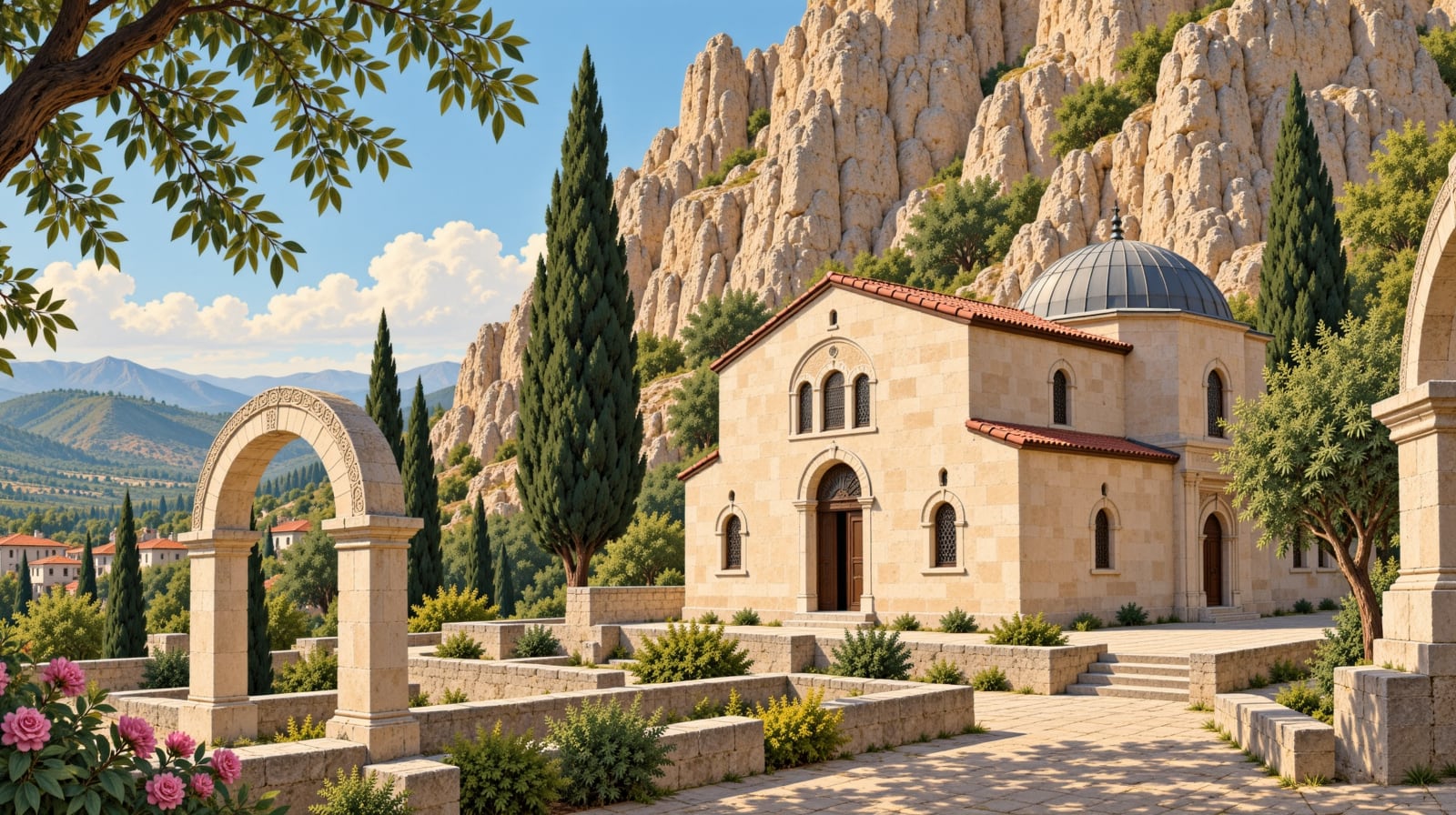 İtalyan Katolik Latin Church çizimi, Hatay