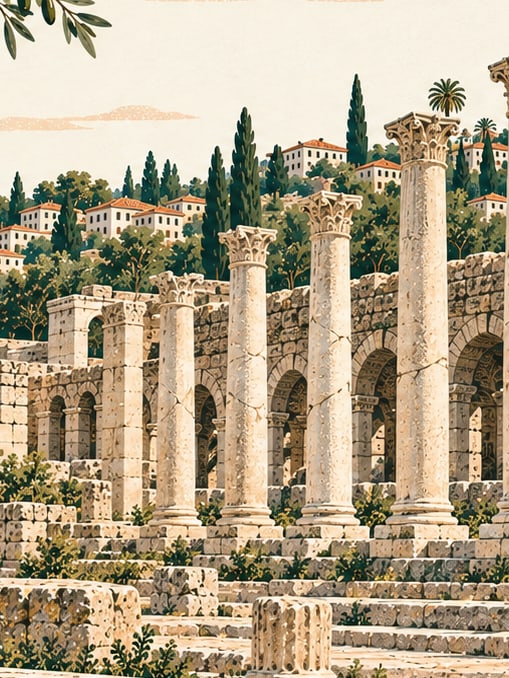 Zeichnung: İzmir Agorası, İzmir