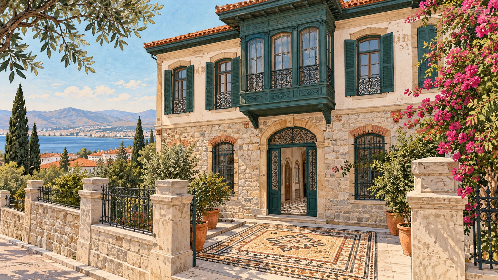 İzmir Women's Museum çizimi, İzmir