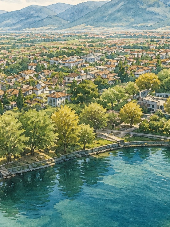 İznik Lake çizimi, Bursa