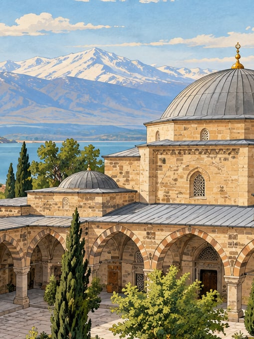 İzzeddin Şir Mosque çizimi, Van