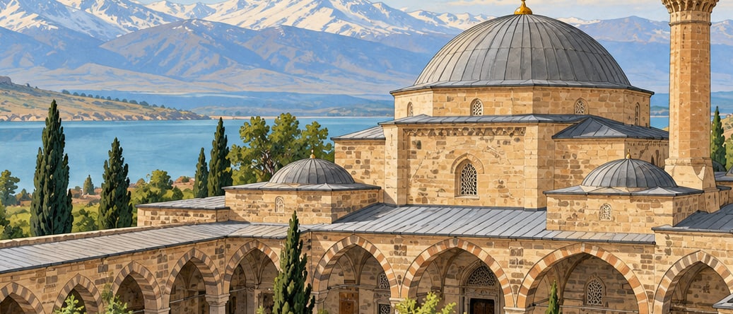 İzzeddin Şir Mosque çizimi, Van