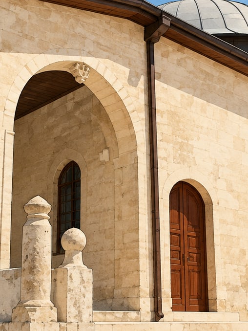 Ilustración: Mezquita de Kab, Adıyaman