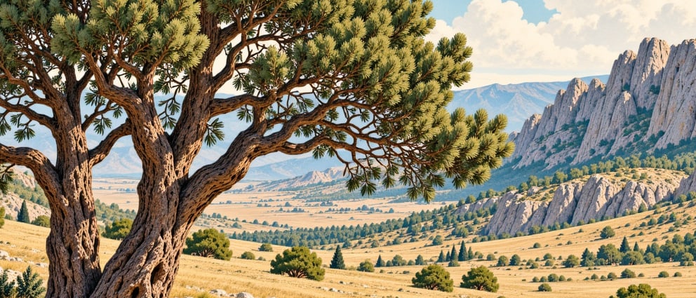 Kabaardıç Natural Monument çizimi, Ankara