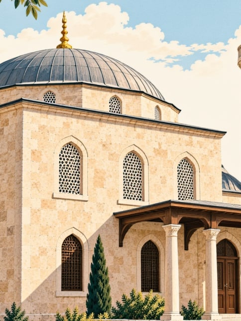 Ilustración: Mezquita Kadı, Bolu