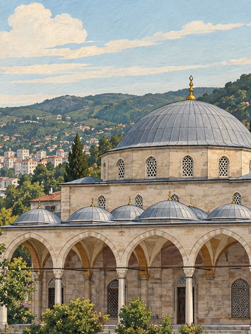 Ilustración: Mezquita Kadıoğlu, Giresun