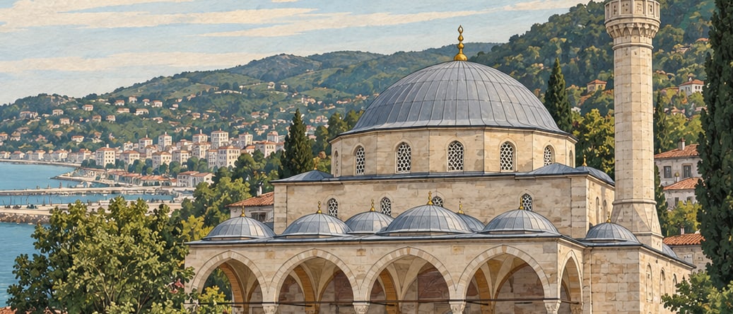 Kadıoğlu Mosque çizimi, Giresun