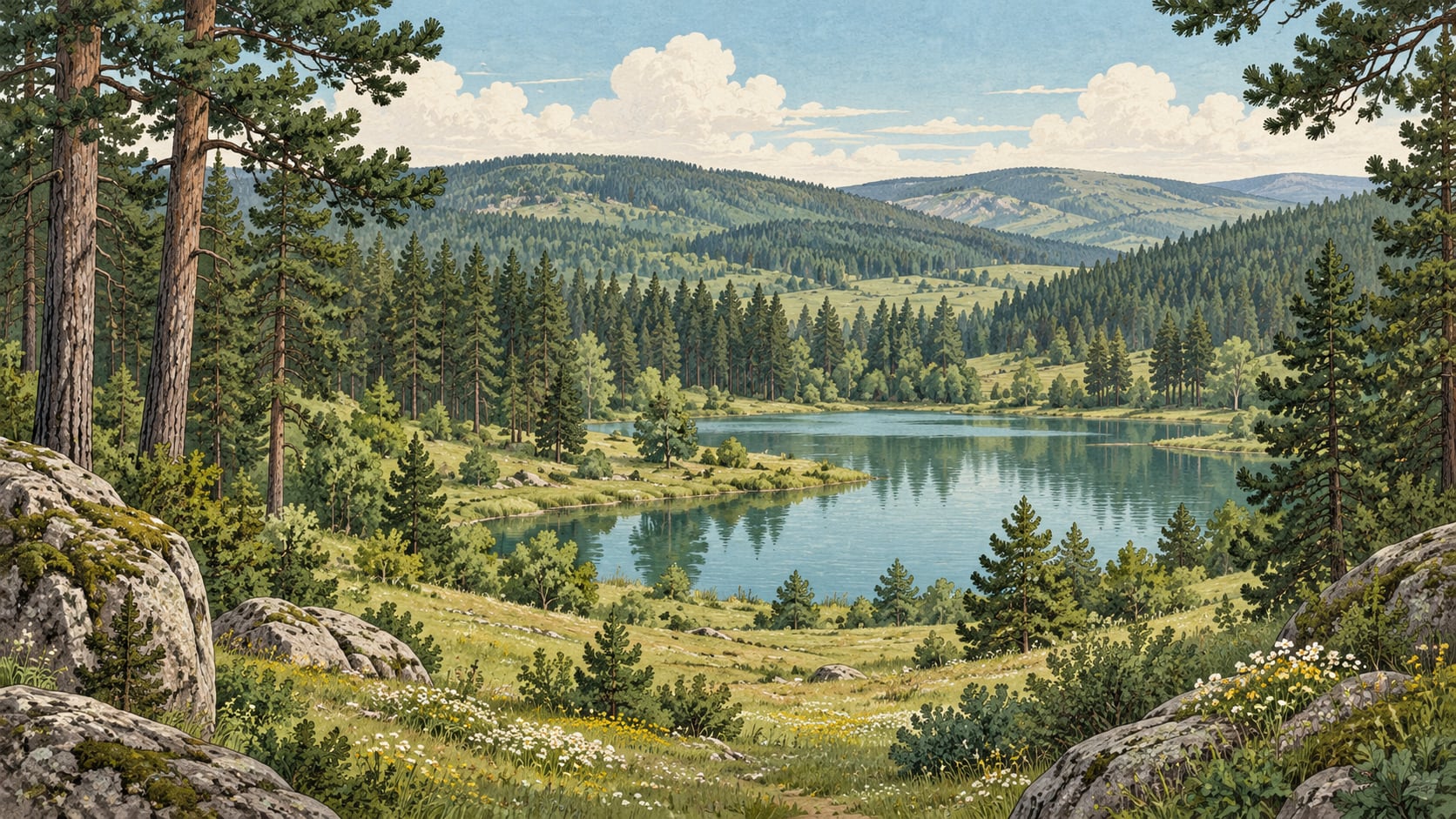 Kadıpınarı Nature Park çizimi, Yozgat