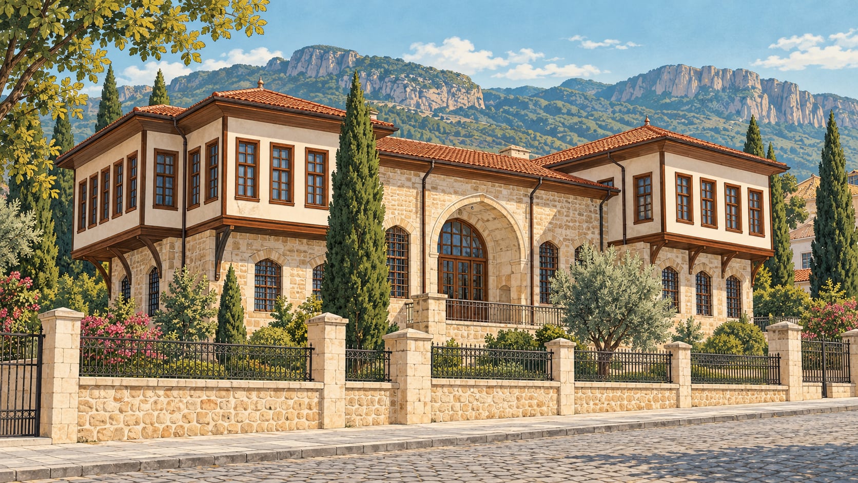 Kadirli City Museum çizimi, Osmaniye