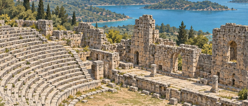 Kadyana çizimi, Muğla