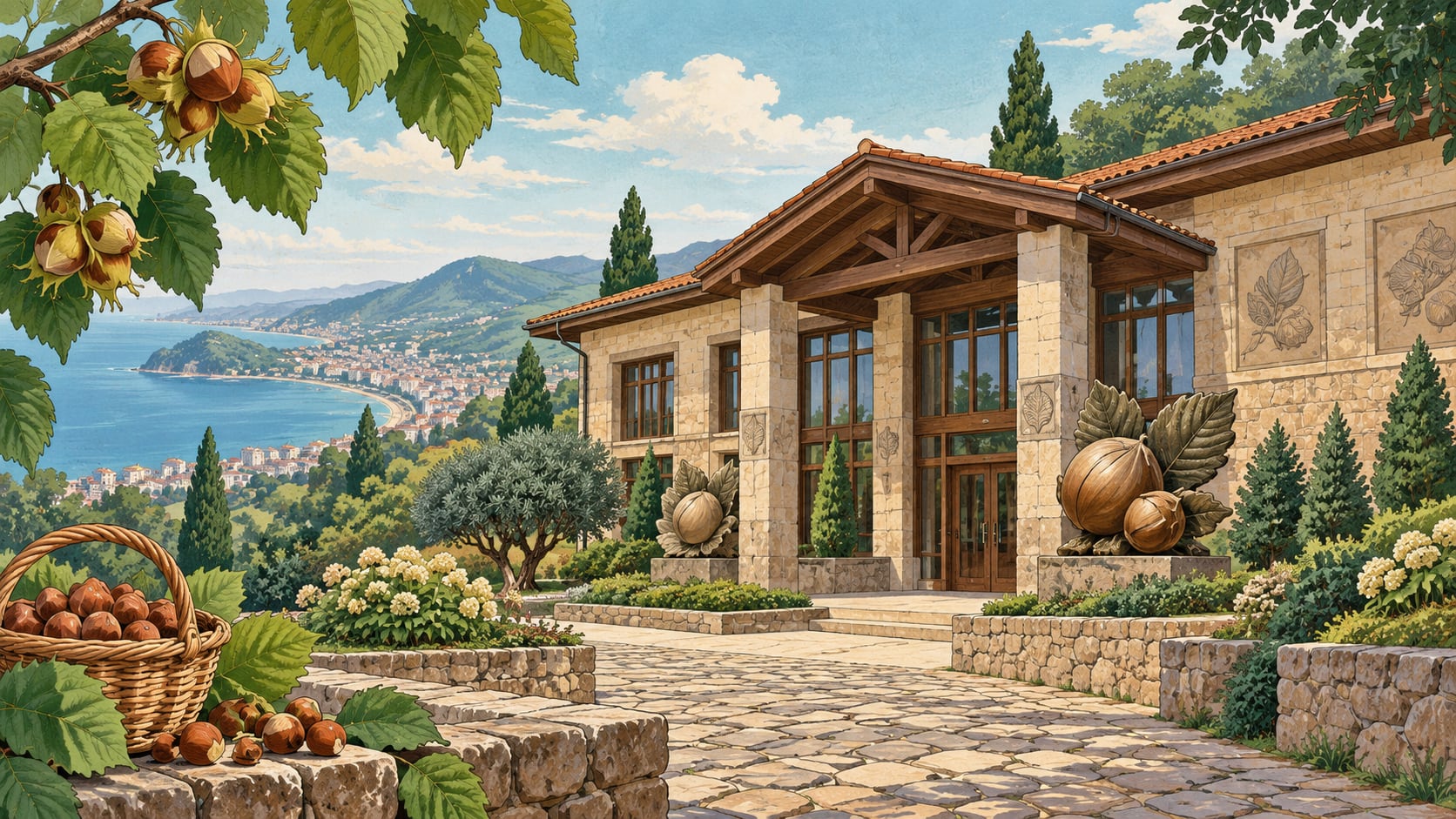 Kahraman Sağra Fındık Museum çizimi, Ordu