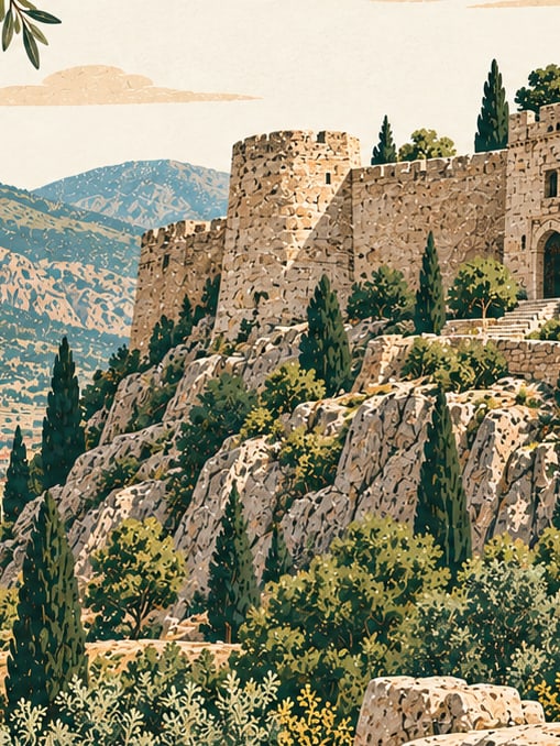 Ilustración: Castillo de Kahramanmaraş, Kahramanmaraş