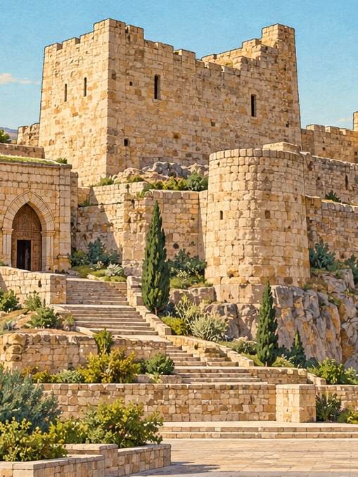 Ilustración: Castillo de Kalatül Üstad, Siirt