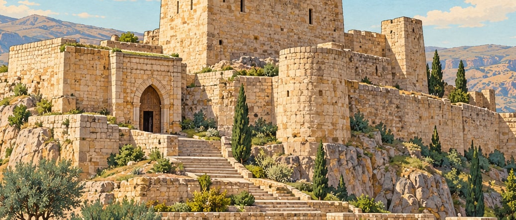 Kalatül Üstad Castle çizimi, Siirt