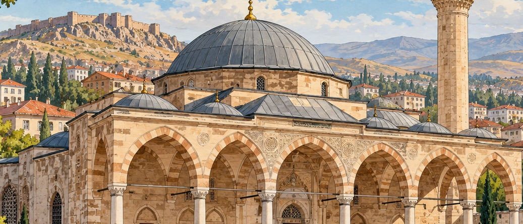 Castle Mosque çizimi, Sivas