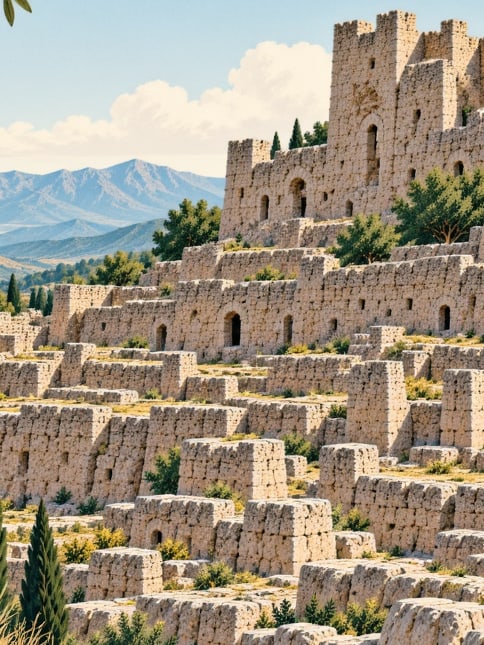 Ilustración: Castillo de Kale Köyü, Tunceli
