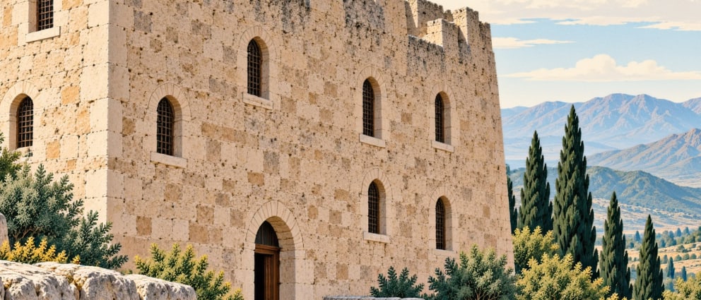 Kandil Castle çizimi, Batman