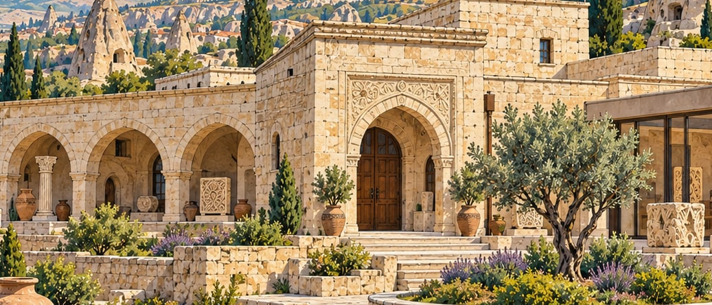 Cappadocia Living Heritage Museum çizimi, Nevşehir