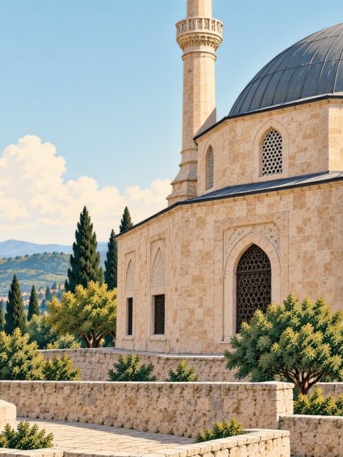 Ilustración: Mezquita de Kapucu, Kırşehir
