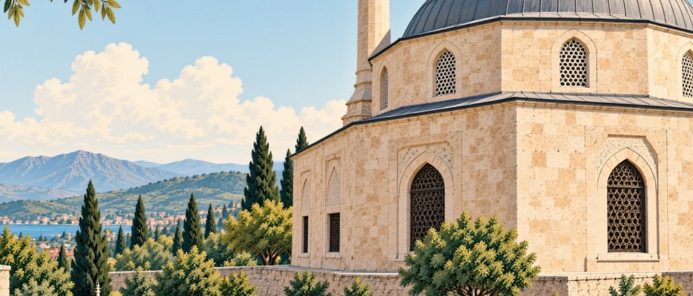 Kapucu Mosque çizimi, Kırşehir