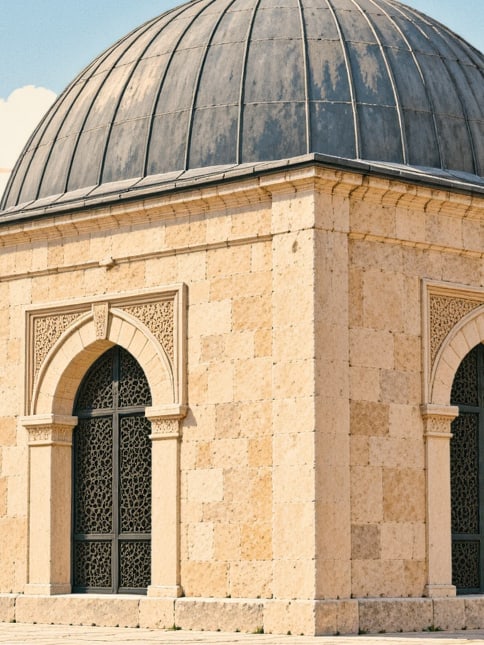 Ilustración: Tumba de Kara Ahmed Bey, Kütahya