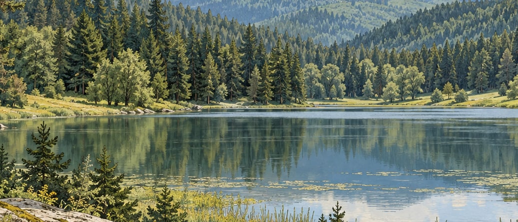 Karaca Nature Park çizimi, Bolu